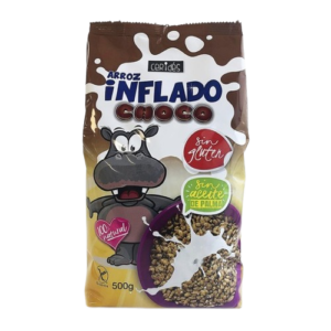 Cereal de Arroz Inflado Choco CERIDÉS (500g)