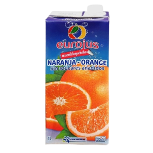 Néctar de Naranja sin azúcar EUROJUS (1L)