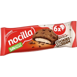 Galleta Dulce Cookie de Chocolate y Crema de Vainilla NOCILLA (120gr)