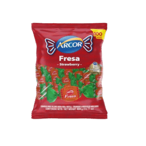 Caramelo Duro de Fresa ARCOR (100un)(400gr)