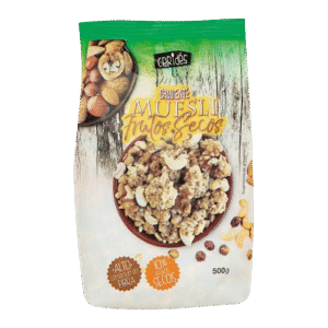 Cereal Muesli Crujiente Frutos Secos CERIDÉS (500g)