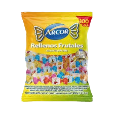 Caramelo Duro de Frutas ARCOR (100un)(400gr)