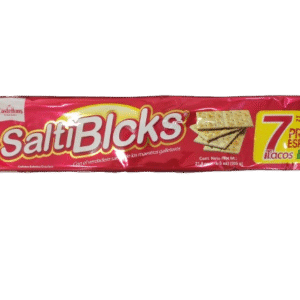 Galletas de Soda tipo Crackers SALTIBLOCKS 7 TACOS (595gr)