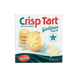Galletas de Chocolate Blanco Crisp Tart (75gr)