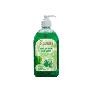 Jabón en crema para manos Aloe Vera S'NONAS (500ml)