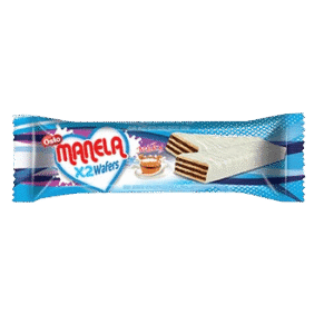 Sorbeto cubierto de choco blanco MANELA (70g)