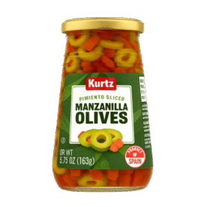 Aceitunas Rebanadas y rellenas con Pimiento KURTZ (163g)