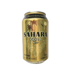 Cerveza Clara SAHARA GOLD (330ml)