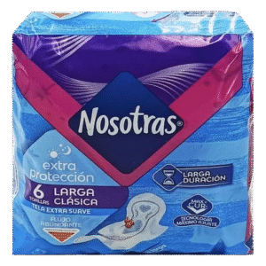 Almohadillas Sanitarias Larga Clásica NOSOTRAS (6u)