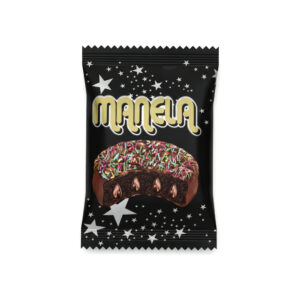 Manela Cubierto de Chocolate y Grajea