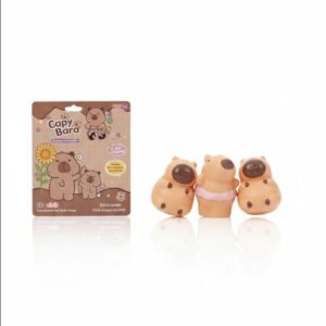 Squishies de capybara (3u)
