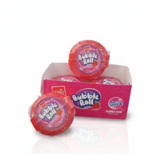 Chicle BUBBLEROLL (6 pies de sabor)