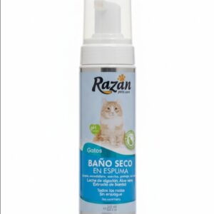 Baño seco en espuma para gatos Razán (200ml)