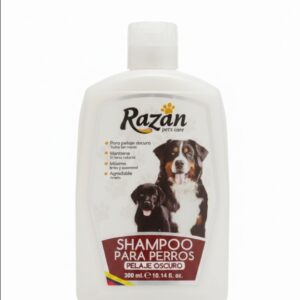 Champú para perros de pelaje oscuro Razán (300ml)