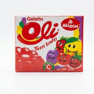 Gelatina Tutti Frutti Oli 3oz/ 85g