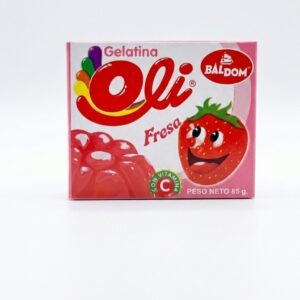 Gelatina de fresa Oli 3oz/ 85g