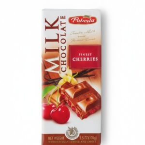 Chocolate con Leche y Cerezas (100g)