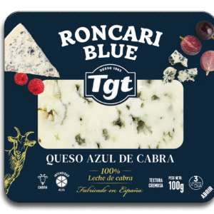 Queso azul de cabra cuña de 100gr