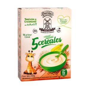 Cereal Infantil 5 cereales EL MOLINO CRIOLLO 200G