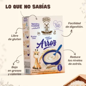 Cereal Infantil Arroz EL MOLINO CRIOLLO 200G