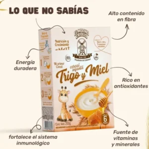 Cereal Infantil Trigo y Miel EL MOLINO CRIOLLO 200G