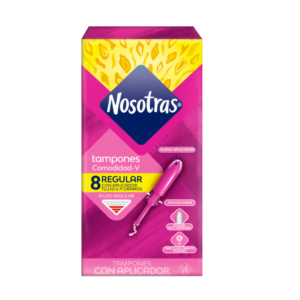 Tampones regulares con aplicador