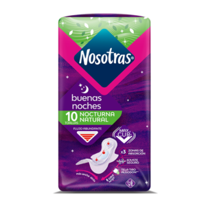 Almohadilla Sanitaria Buenas Noches NOSOTRAS 10u